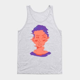 Zoe the Pixie Cut Girl Tank Top